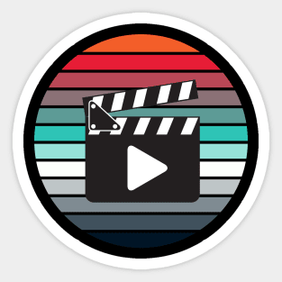 Sunset Filmmaker Sticker